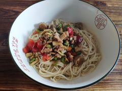 芦笋炒码干挑粉-对面面馆