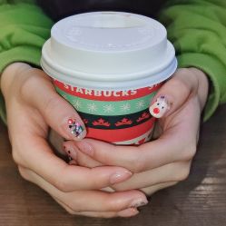 -一笔绣狂草美甲坊