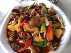 新疆大盘鸡-新疆红柳花餐厅(新洲店)