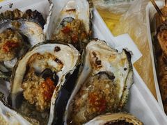 蒜蓉辣椒生蚝-蚝哥花姐湛江烤生蚝(美丽湾市场店)