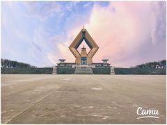 -法门文化景区-合十舍利塔