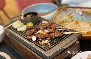Satay Lamb Skewers