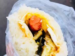 鸡蛋火腿味-糯米包油条(武汉大学店)