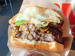 双层安格斯厚牛培根堡-麦当劳(百利广场店)