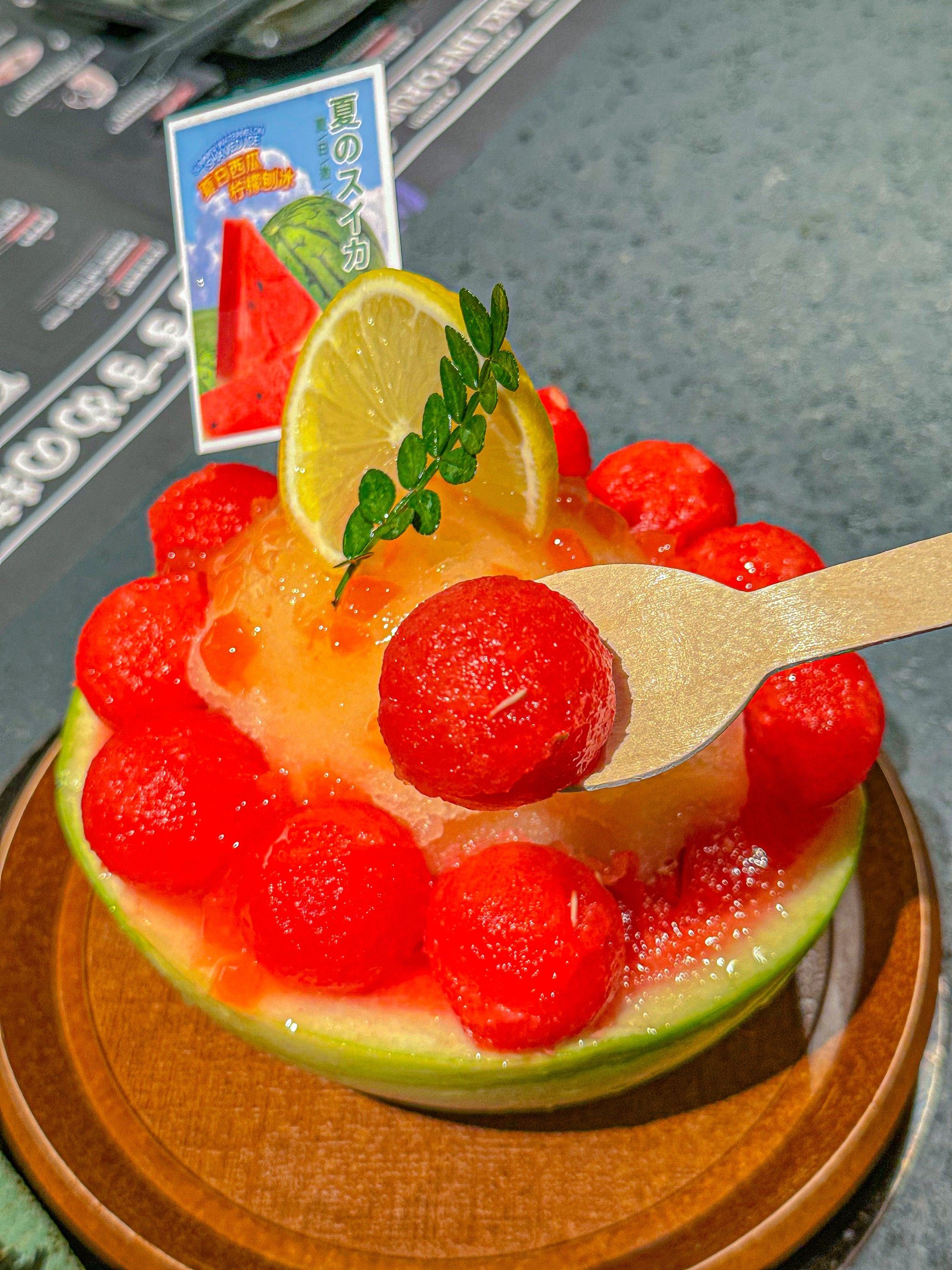 这口西瓜冰终于在广州吃上了