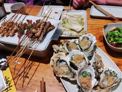 烤湛江生蚝-木屋烧烤(龙岗南联店)