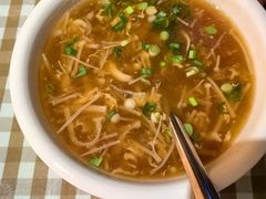 酸辣银鱼羹-君来梁溪饭店-餐厅