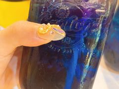 -蝶豆花蓝面条