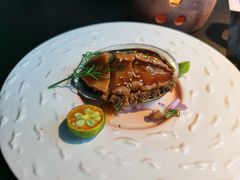 铁板奶油鲍鱼-花潮料理艺食馆(成都万象城店)