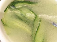 黄瓜皮蛋汤-芭茅轩餐厅
