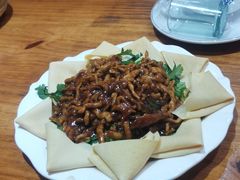 京酱肉丝夹饼-东北人家铁锅炖(鞍山路店)