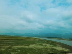 中国母亲河，黄河。-亿利库布其七星湖沙漠生态旅游区