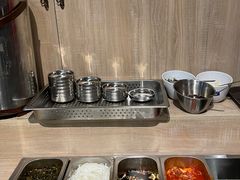 自助调料区-哈哈碳都·牛肋条无限自助烤肉(台江万达店)