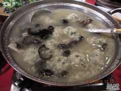 野生荠菜丸子锅仔-深山老屋(国顺东路店)
