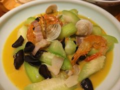 家烧本地丝瓜-四灶儿·2005地道杭帮菜(杭州鼓楼1店)