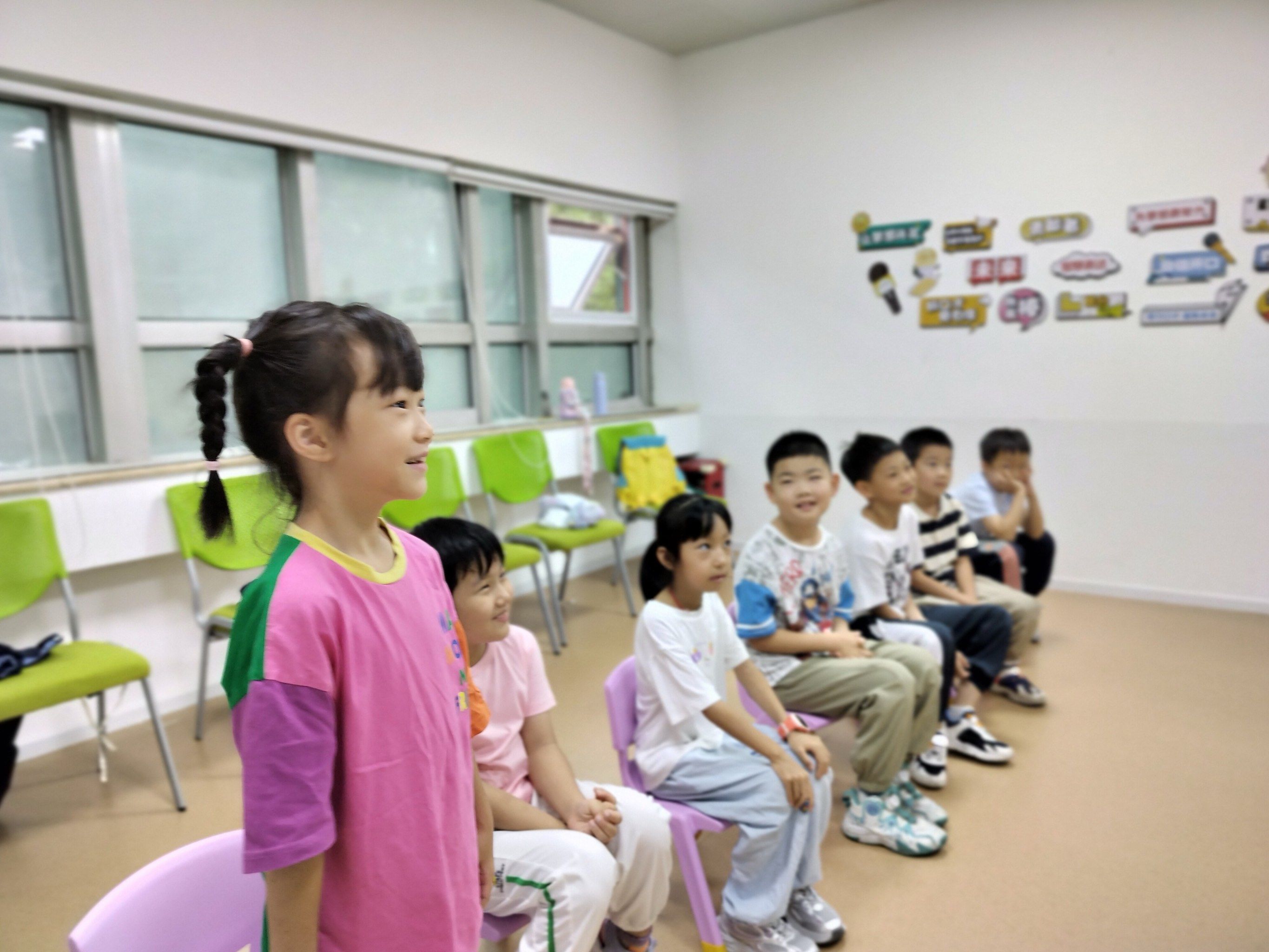 我在两个黄鹂少儿口才和平里校区等你哦