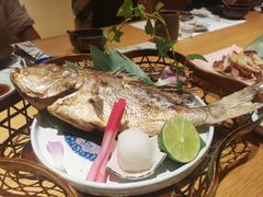 烧青花鱼定食-岚山日本料理(珠江新城店)