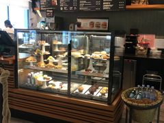 面包甜点陈列柜-星巴克(邯郸新世纪广场店)