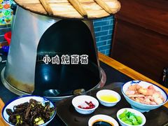 小鸡炖蘑菇-炮爷东北铁锅炖(棠安路店)