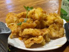 锅包肉-喇喇排骨火锅·传统韩式脊骨汤(望京西园总店)