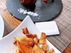 地中海风味炒杏鲍菇-喜洲吧·江畔老船厂·庭院餐厅(喜临院店)