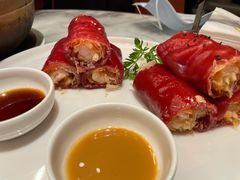 红米脆皮鲜虾肠-蝴蝶里·粤菜·点心(滨江龙湖店)