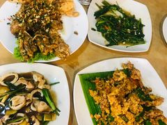 咸蛋黄软壳蟹-大树下海鲜饭店