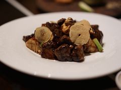 蒜片葱爆牛柳粒-杭州西子湖四季酒店·金沙厅