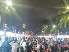 -海南大学南门小吃一条街