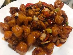宫保三鲜-大眼锅贴水饺(河东店)