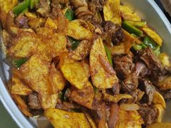 -尕有炕锅烤羊肉