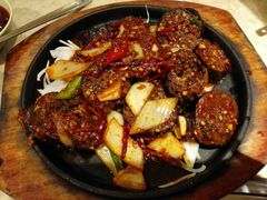 辣炒米肠-英子补身汤(海兰路店)