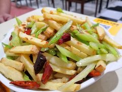 干煸土豆条-满口香饭店