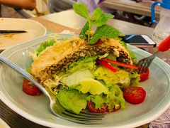 黄金脆煎银鳕鱼沙拉-CHINCHIN 青青·泰国料理(万象食家店)