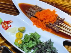 柳喜辣鱼籽生牛-柳喜辣·烧烤酒局(跃进总店)