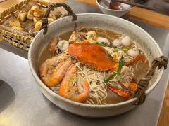 膏蟹汤面-十面欢腾·海鲜面·台式Bistro(长乐路店)