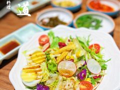 -明洞阿姨·韩式酱蟹烤肉·创意料理(三元桥店)