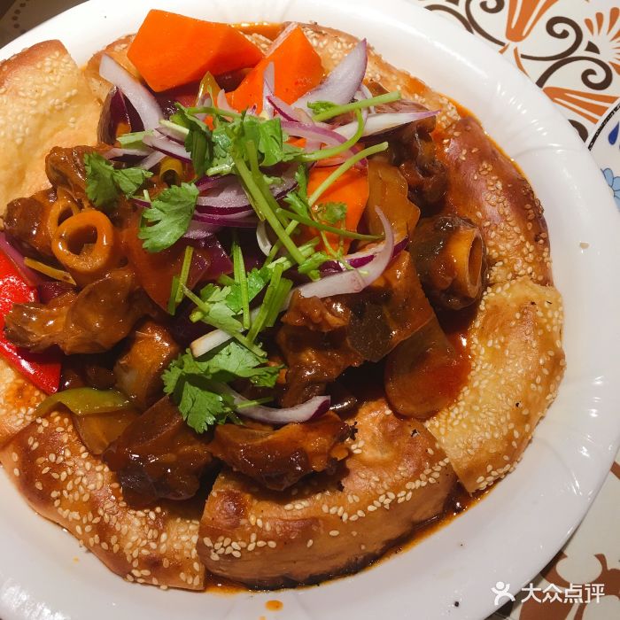 西域楼兰新疆主题餐厅西域馕包肉图片 - 第11张