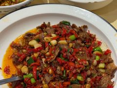 碎红椒炒肉-笨罗卜浏阳菜馆(太平街店)
