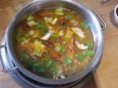 酸萝卜鸭架汤-守柴炉烤鸭(中海国际店)