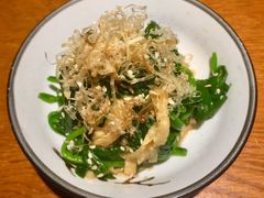 凉拌菠菜-万藏·荞麦酒房BANKURA JAPANESE SOBA KITCHEN(长乐路店)