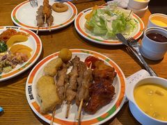 芒果黄桃酸奶水果捞-比格比萨自助(花园路店)