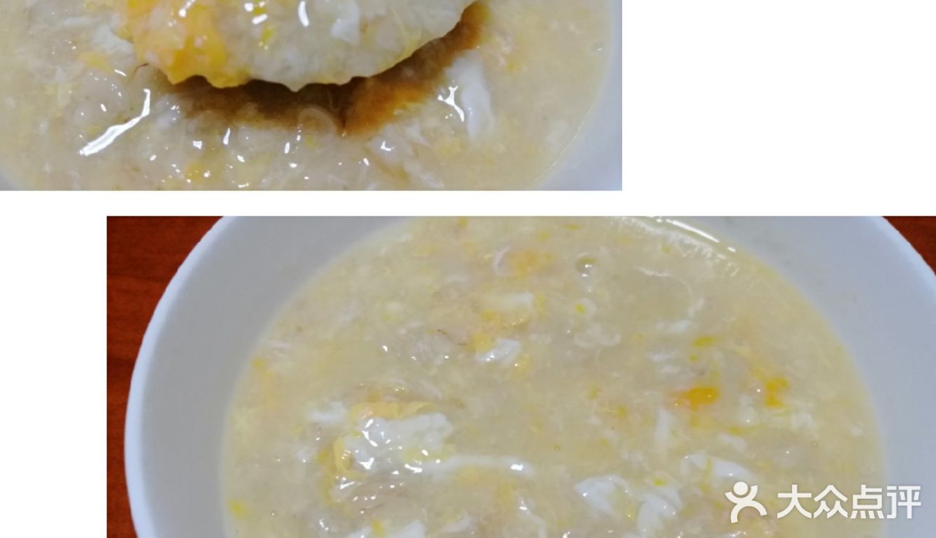 秋季的早餐，来一份润肠暖胃的～燕麦鸡蛋粥