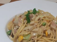 奶油培根意面-SEN CASTLE城堡西餐(创意设计中心店)