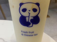 茉莉奶绿-茶百道(南坪万达一号门店)
