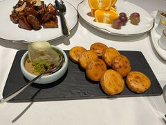 鹅肝酱葱油饼-澜亭中餐厅·一线江景·尊蓝豪华精选