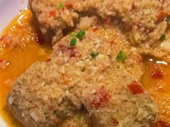 蒜香香炸臭豆腐-烎记烧烤(蓝天花园店)