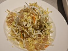 菜心拌蜇皮-船歌·鱼水饺青岛菜(金狮广场店)