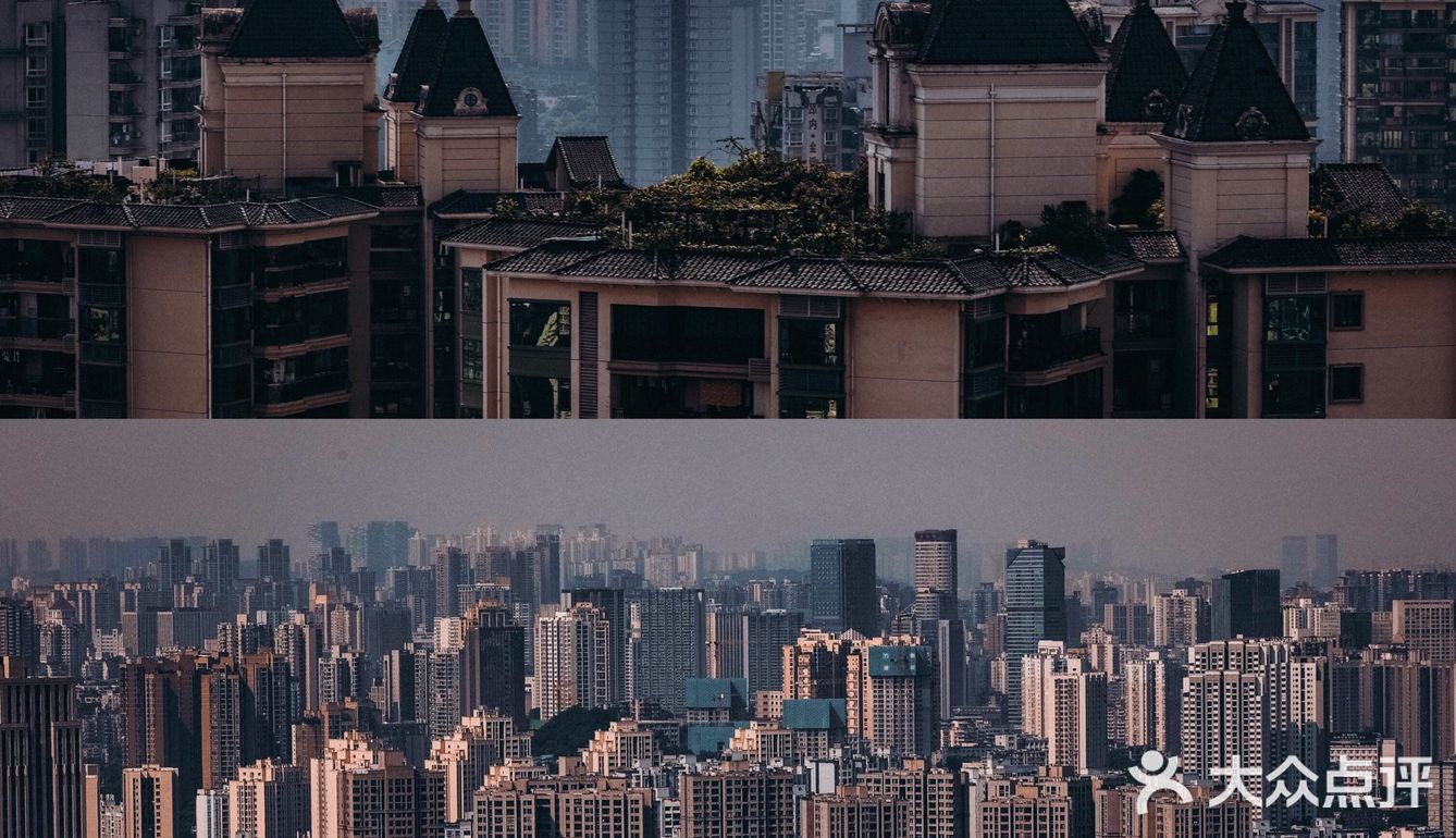 重庆打卡📷火遍全国的明星同款停机坪，高空绝佳视角