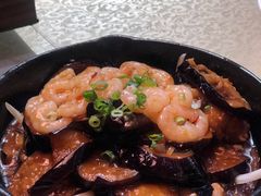 虾爆茄子煲-盛京辽菜小馆(龙之梦购物中心店)